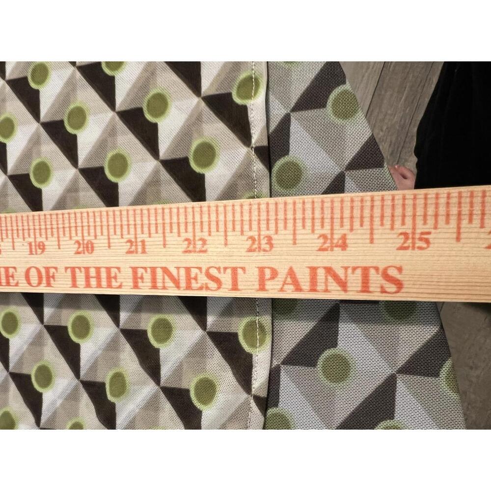 Cabi Medium Geometric Pattern Button-Up Blouse, S… - image 5